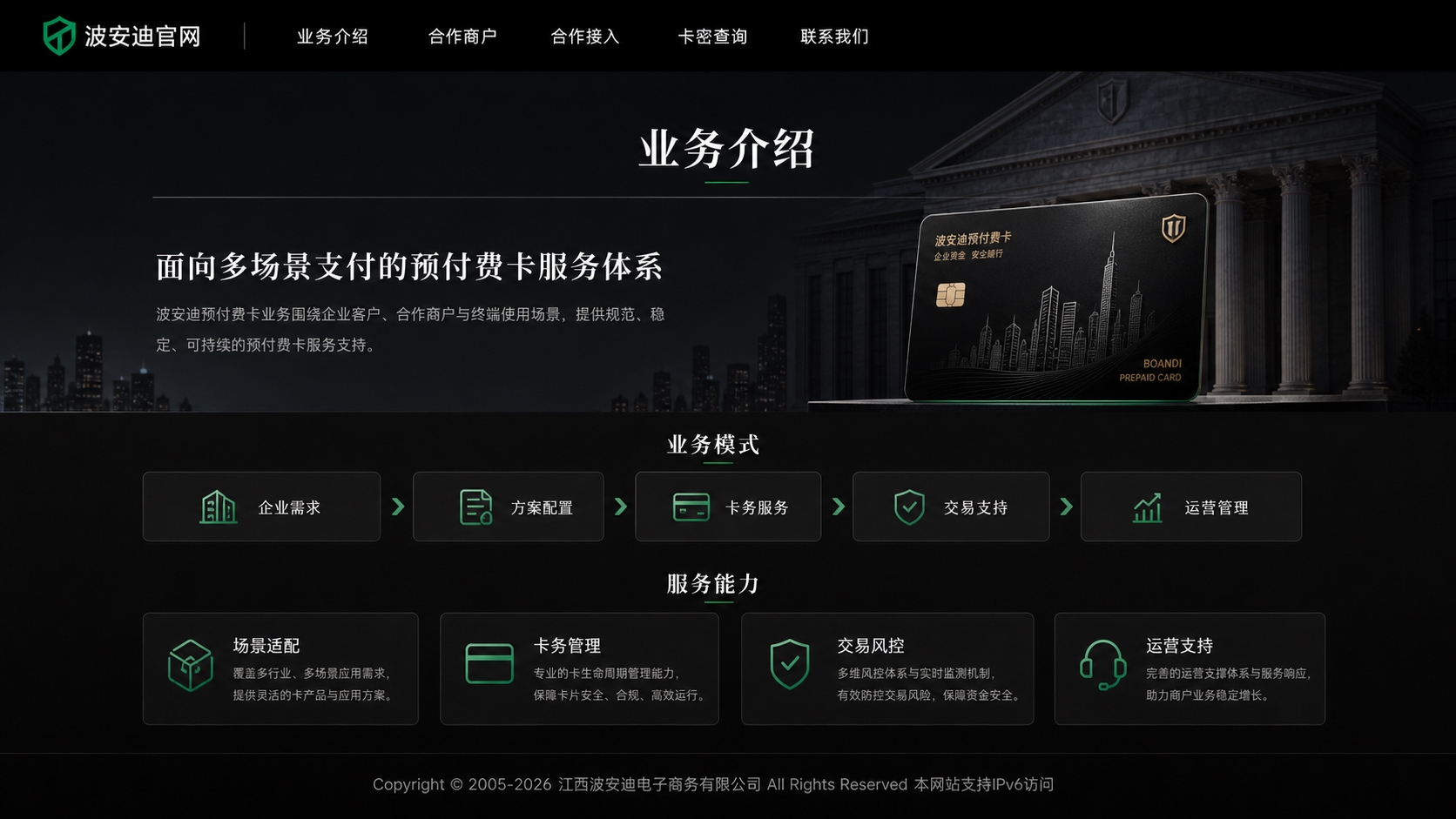 业务介绍